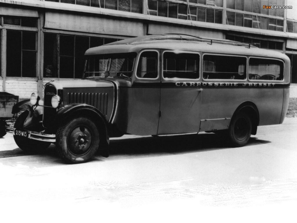 Citroën Type 32 Bus 1935 wallpapers (1024 x 768)