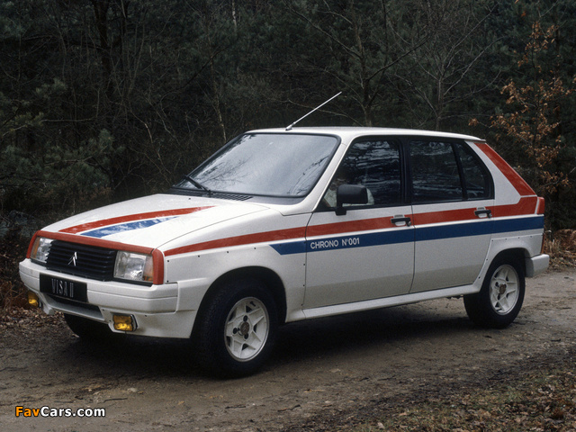 Citroën Visa II Chrono 1982–83 images (640 x 480)