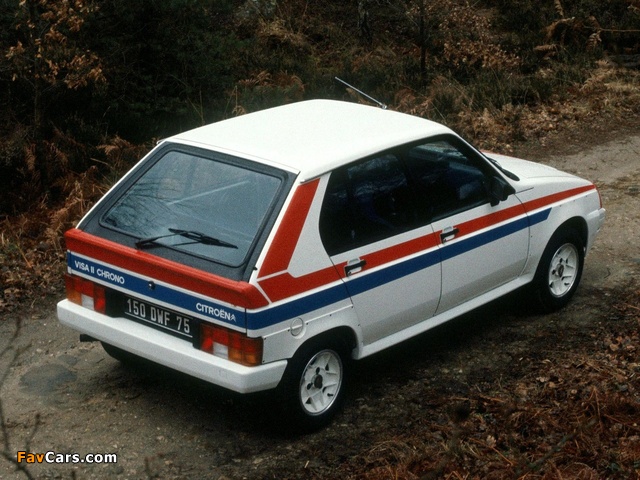 Citroën Visa II Chrono 1982–83 photos (640 x 480)