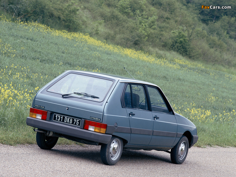 Citroën Visa 1982–88 pictures (800 x 600)
