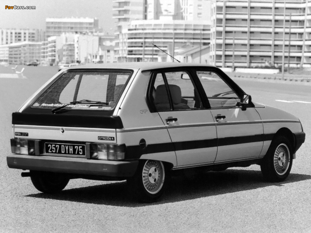 Citroën Visa GT 1982–85 pictures (1024 x 768)