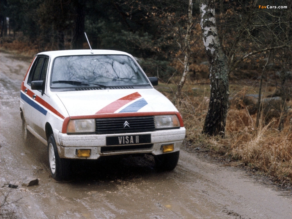Citroën Visa II Chrono 1982–83 wallpapers (1024 x 768)