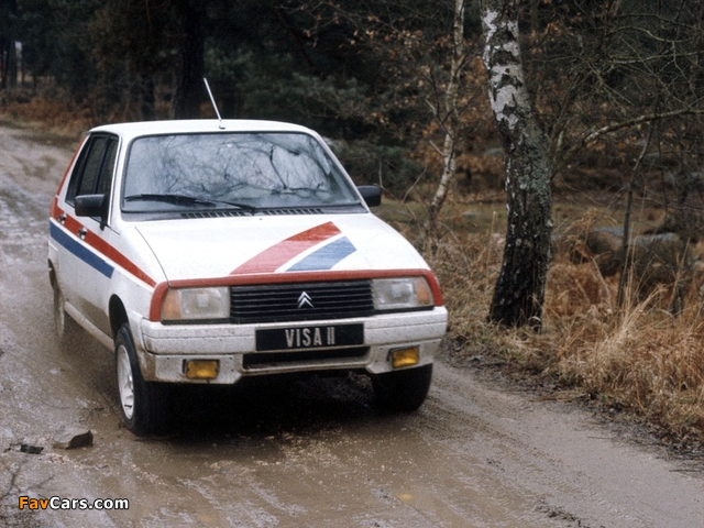 Citroën Visa II Chrono 1982–83 wallpapers (640 x 480)