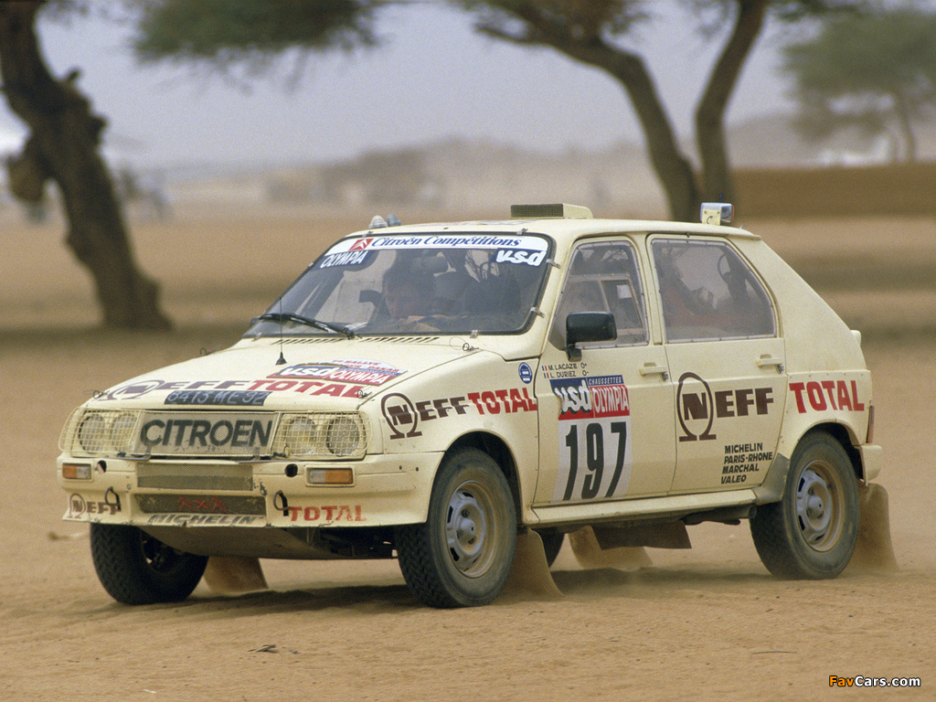Citroën Visa 1000 Pistes Rally Car 1983–86 images (1024 x 768)