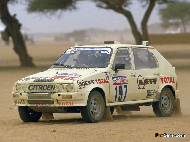 Citroën Visa 1000 Pistes Rally Car 1983–86 images (640 x 480)