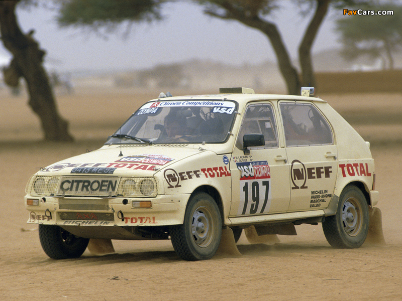 Citroën Visa 1000 Pistes Rally Car 1983–86 images (800 x 600)