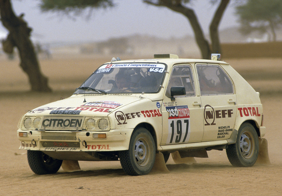 Citroën Visa 1000 Pistes Rally Car 1983–86 images
