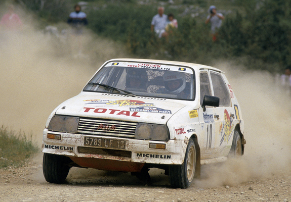 Citroën Visa 1000 Pistes Rally Car 1983–86 images