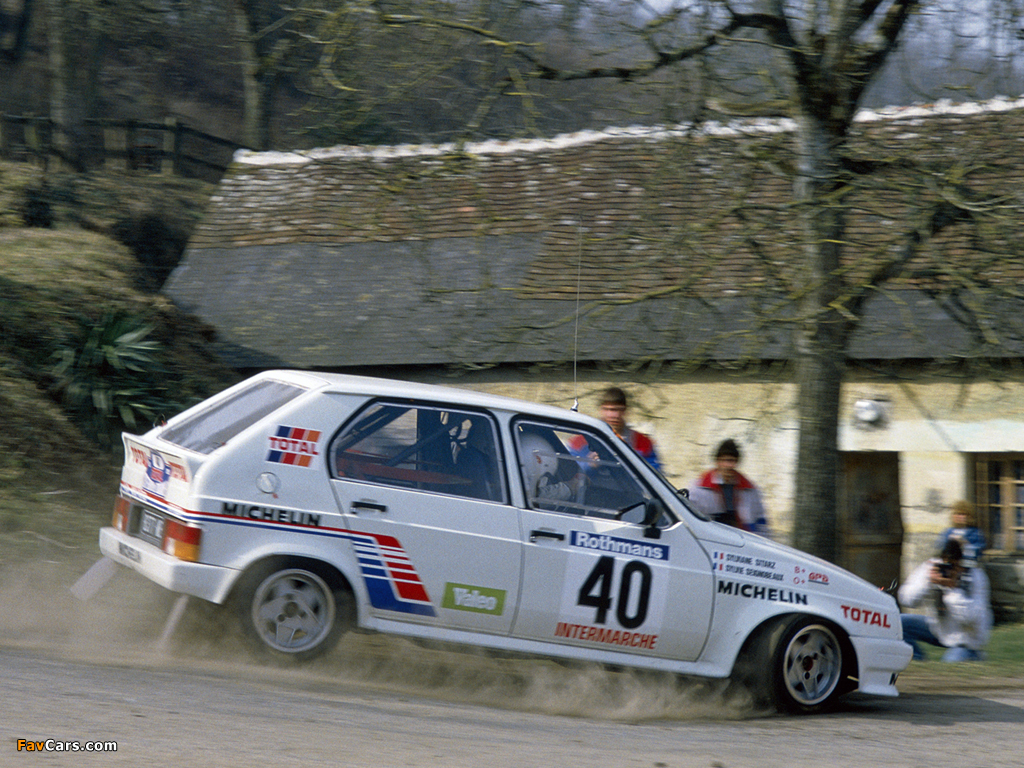 Citroën Visa 1000 Pistes Rally Car 1983–86 photos (1024 x 768)