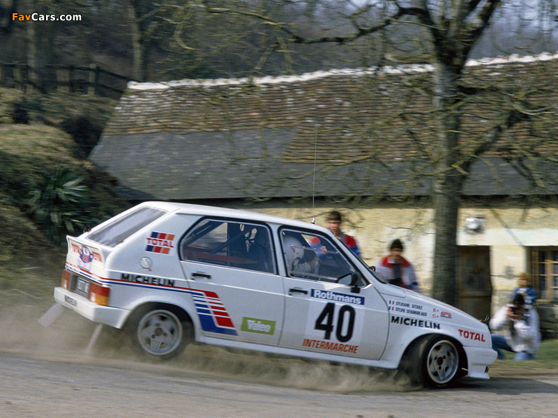 Citroën Visa 1000 Pistes Rally Car 1983–86 photos (800 x 600)