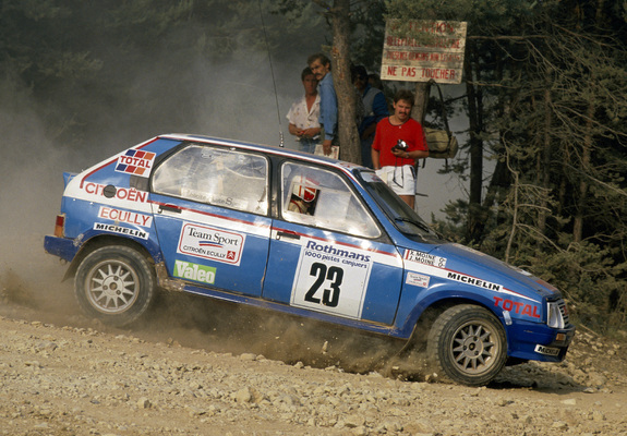 Citroën Visa 1000 Pistes Rally Car 1983–86 pictures