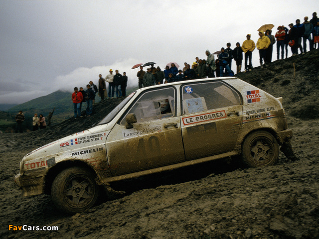 Citroën Visa 1000 Pistes Rally Car 1983–86 pictures (640 x 480)