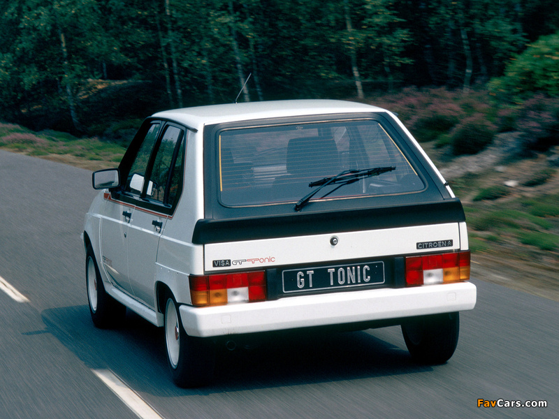 Images of Citroën Visa GT Tonic 1983–84 (800 x 600)