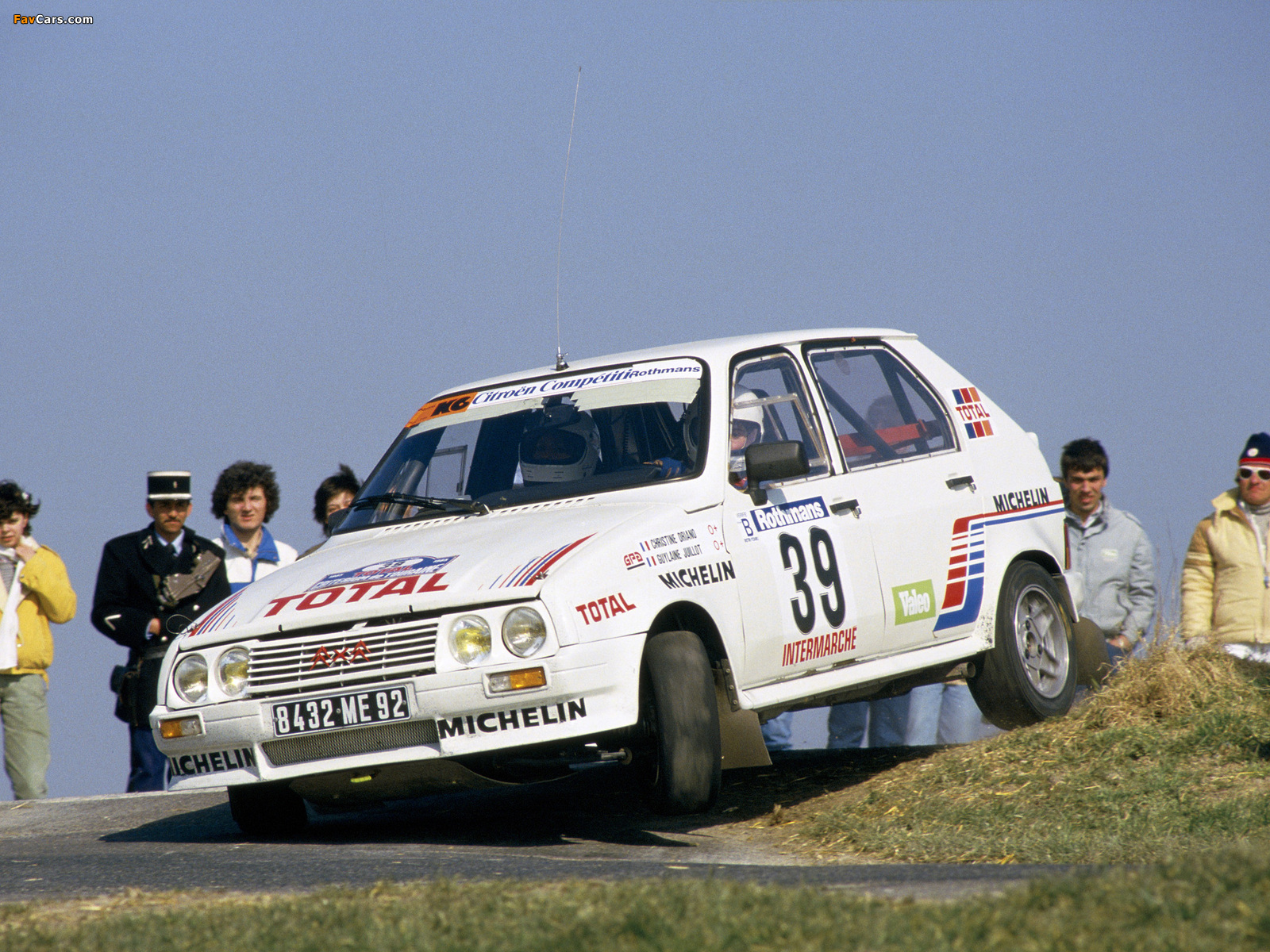 Photos of Citroën Visa 1000 Pistes Rally Car 1983–86 (1600 x 1200)