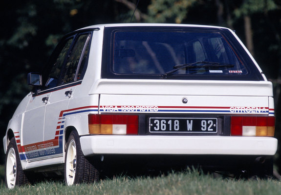Photos of Citroën Visa 1000 Pistes 1983–84