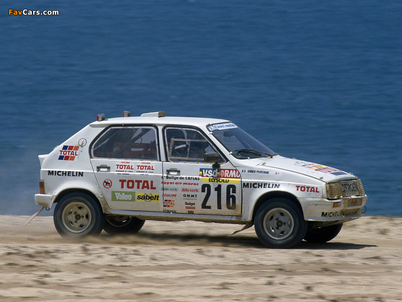 Pictures of Citroën Visa 1000 Pistes Rally Car 1983–86 (800 x 600)