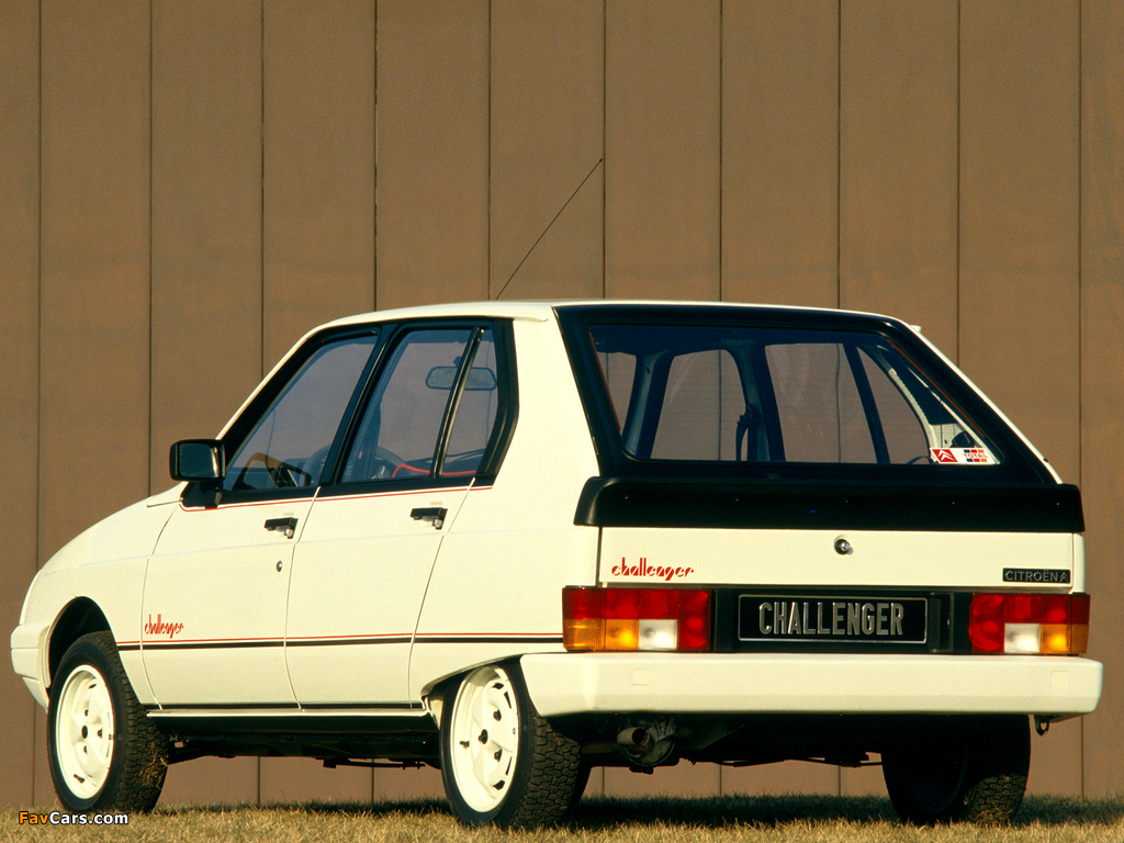 Pictures of Citroën Visa Challenger 1985 (1024 x 768)