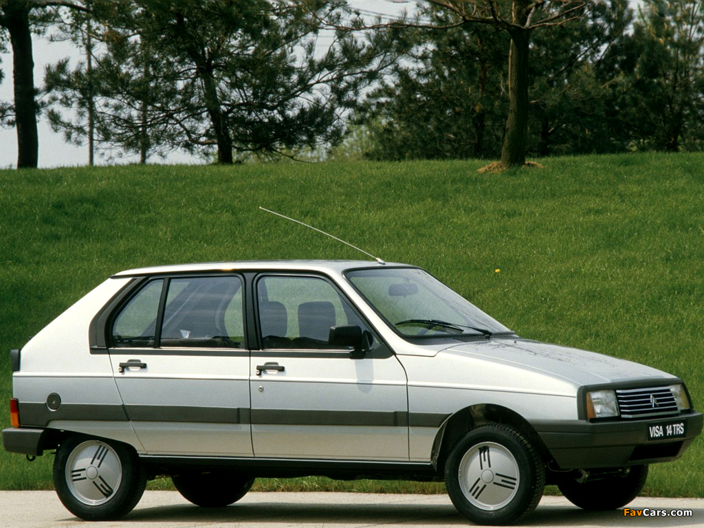 Citroën Visa 1982–88 wallpapers (1024 x 768)