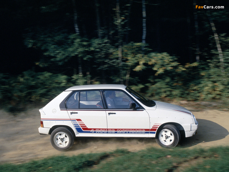 Citroën Visa 1000 Pistes 1983–84 wallpapers (800 x 600)