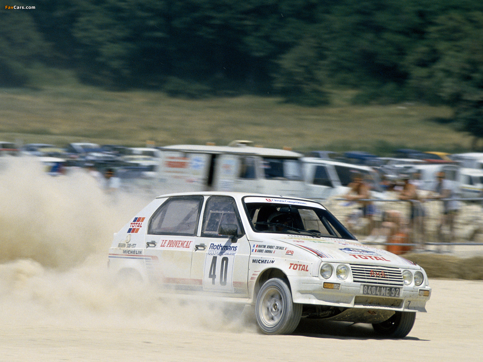 Citroën Visa 1000 Pistes Rally Car 1983–86 wallpapers (1600 x 1200)