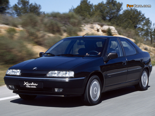 Citroën Xantia 1993–97 photos (640 x 480)
