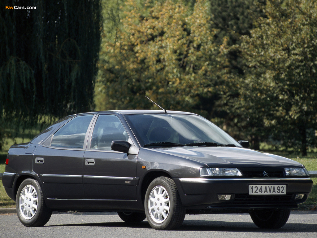Citroën Xantia 1993–97 photos (1024 x 768)