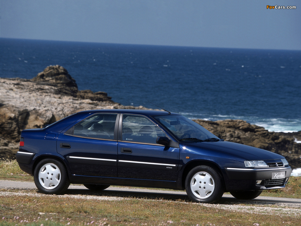 Citroën Xantia 1993–97 wallpapers (1024 x 768)