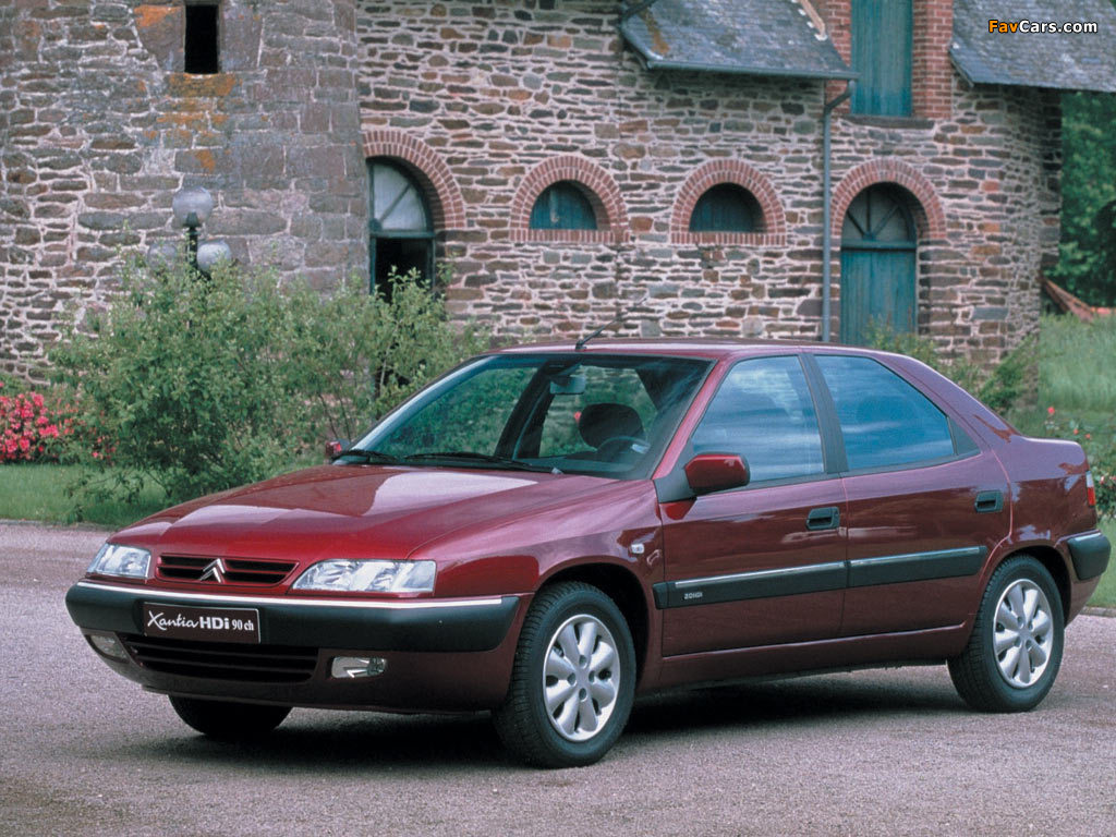 Citroën Xantia 1997–2002 wallpapers (1024 x 768)