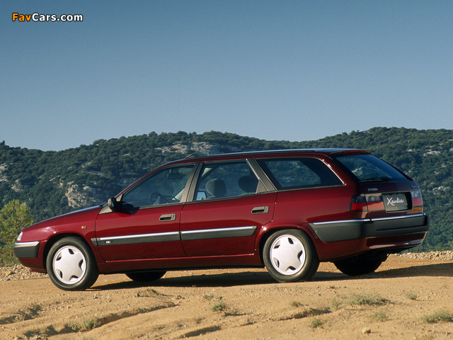 Photos of Citroën Xantia Break 1995–97 (640 x 480)