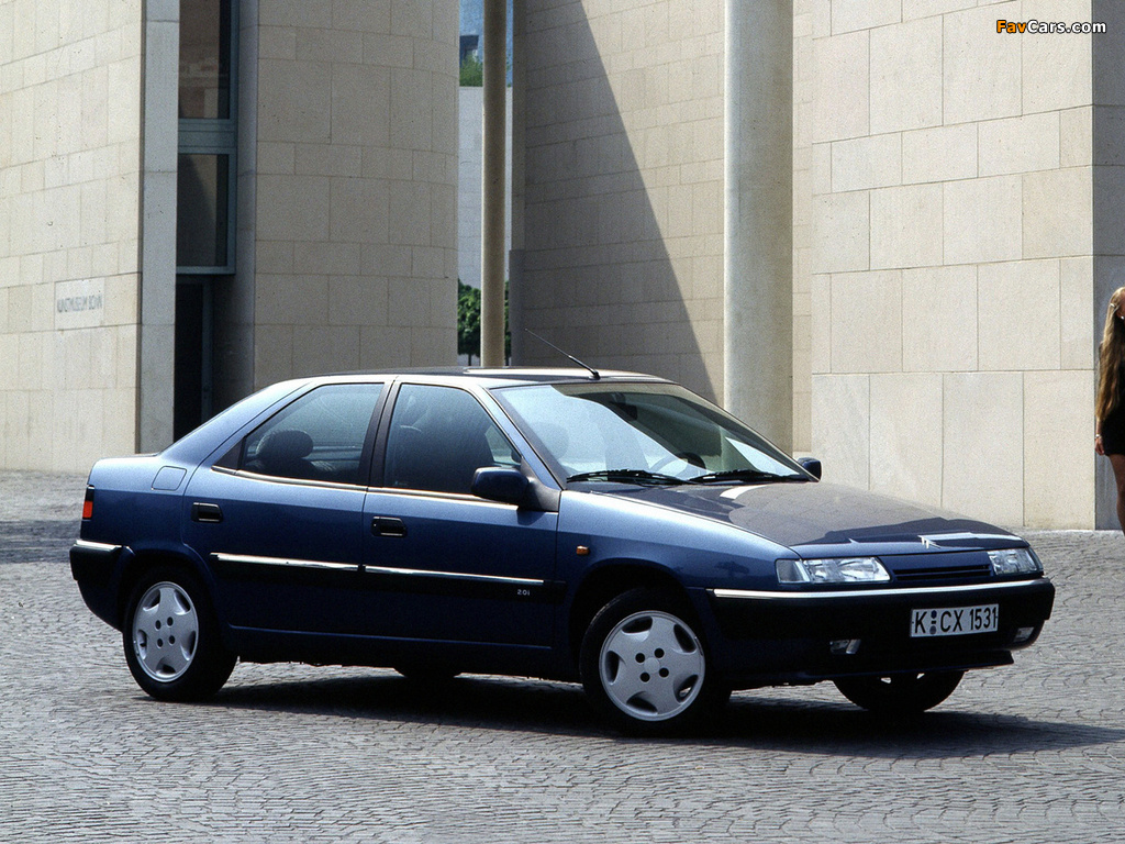 Citroën Xantia 1993–97 wallpapers (1024 x 768)