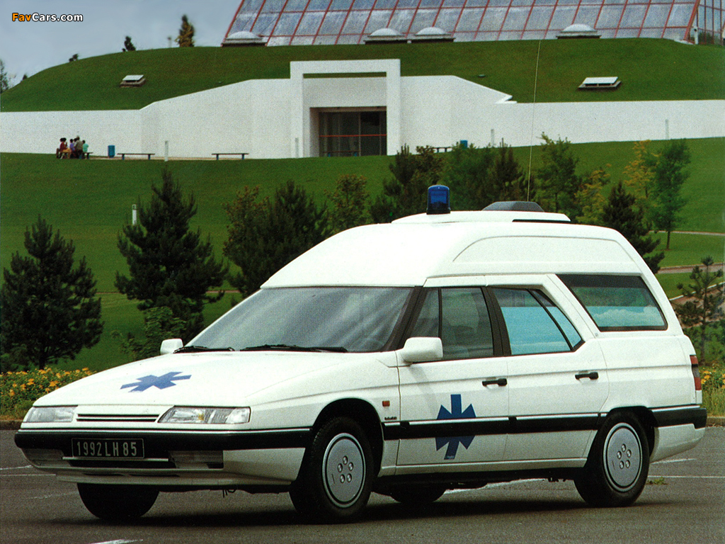 Photos of Heuliez Citroën XM Break Ambulance 1991–94 (1024 x 768)
