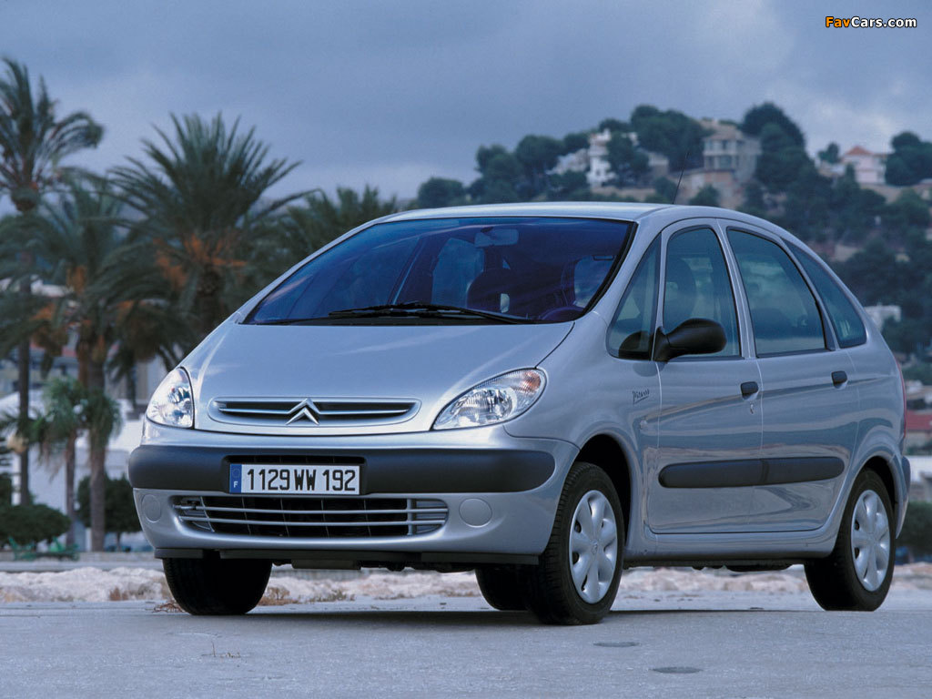 Citroën Xsara Picasso 1999–2004 images (1024 x 768)