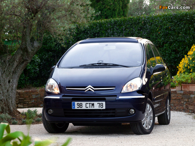 Citroën Xsara Picasso 2004–10 images (640 x 480)