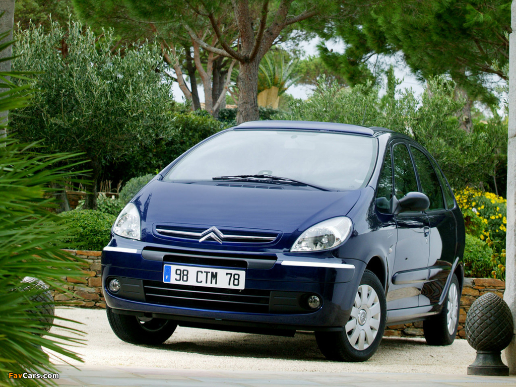 Citroën Xsara Picasso 2004–10 wallpapers (1024 x 768)
