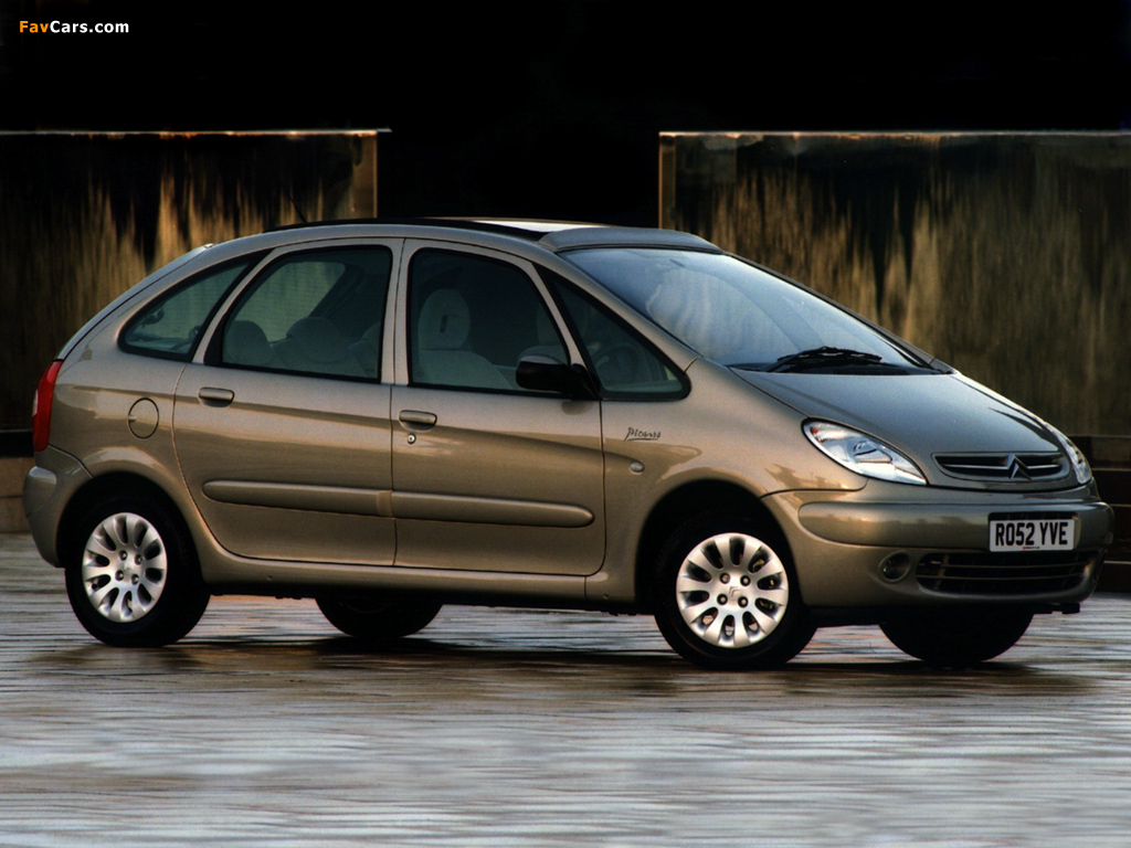 Images of Citroën Xsara Picasso UK-spec 1999–2004 (1024 x 768)