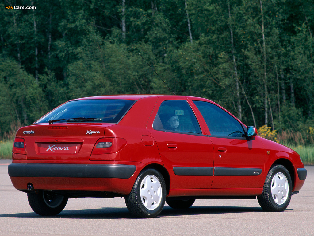 Citroën Xsara Hatchback 1997–2000 images (1024 x 768)
