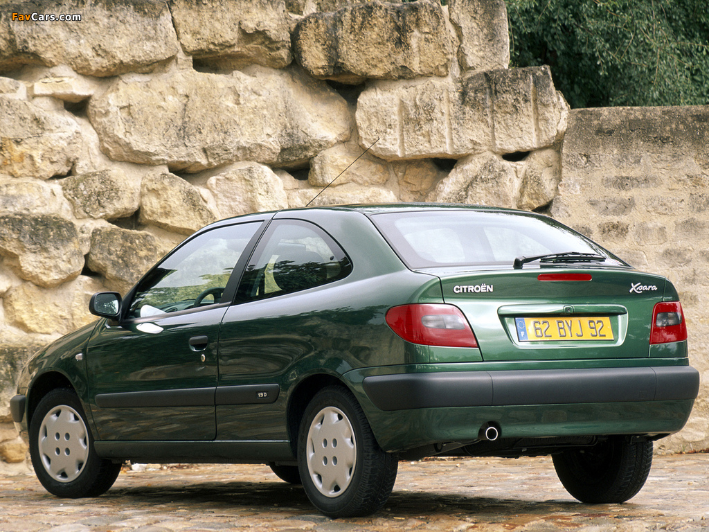 Citroën Xsara Coupe 1997–2000 pictures (1024 x 768)