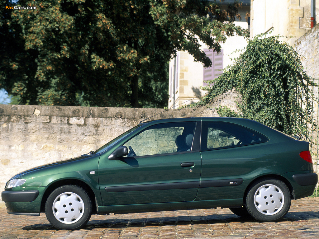 Citroën Xsara Coupe 1997–2000 wallpapers (1024 x 768)