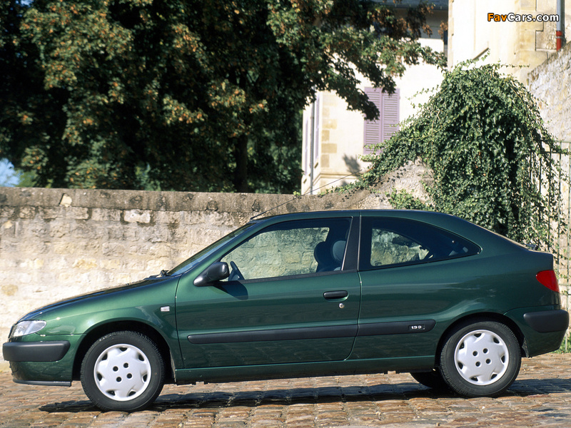 Citroën Xsara Coupe 1997–2000 wallpapers (800 x 600)