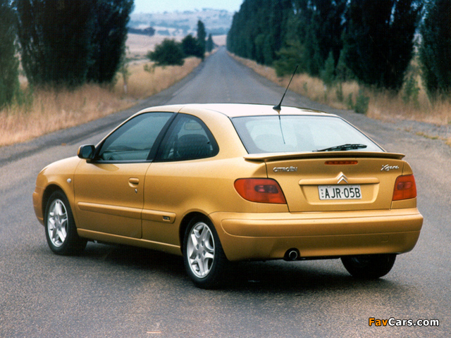 Citroën Xsara VTS AU-spec 2000–03 images (640 x 480)