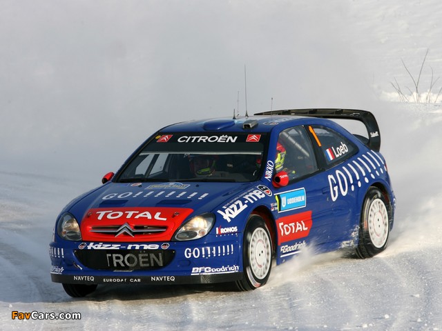 Citroën Xsara WRC 2001–06 photos (640 x 480)