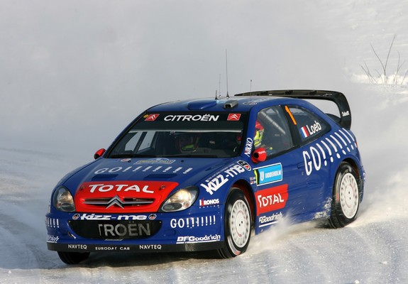 Citroën Xsara WRC 2001–06 photos