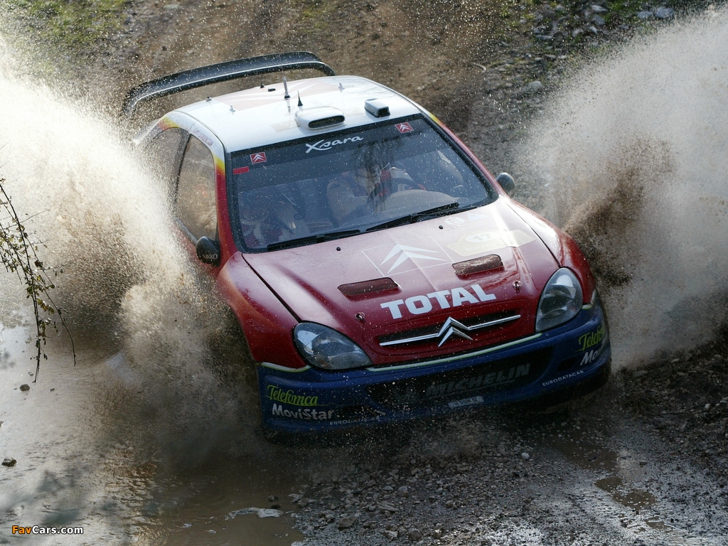 Citroën Xsara WRC 2001–06 photos (1024 x 768)