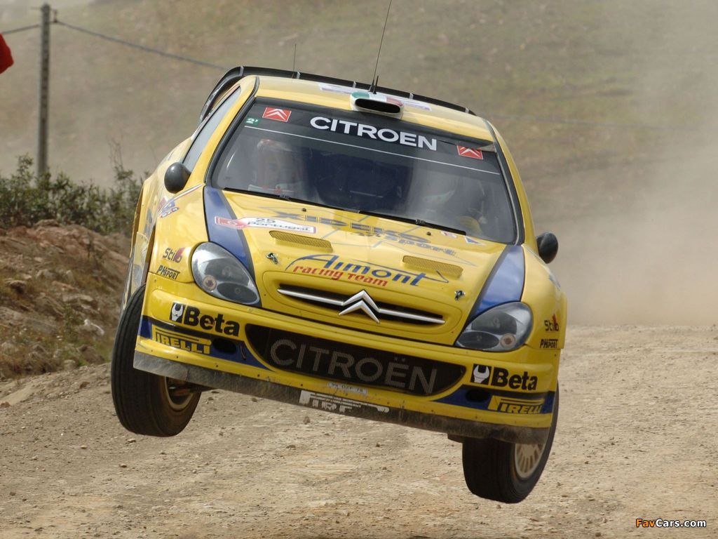 Citroën Xsara WRC 2001–06 pictures (1024 x 768)