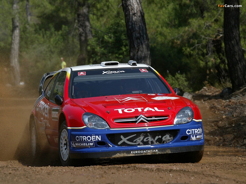 Citroën Xsara WRC 2001–06 pictures (1024 x 768)