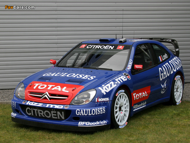 Citroën Xsara WRC 2001–06 pictures (640 x 480)