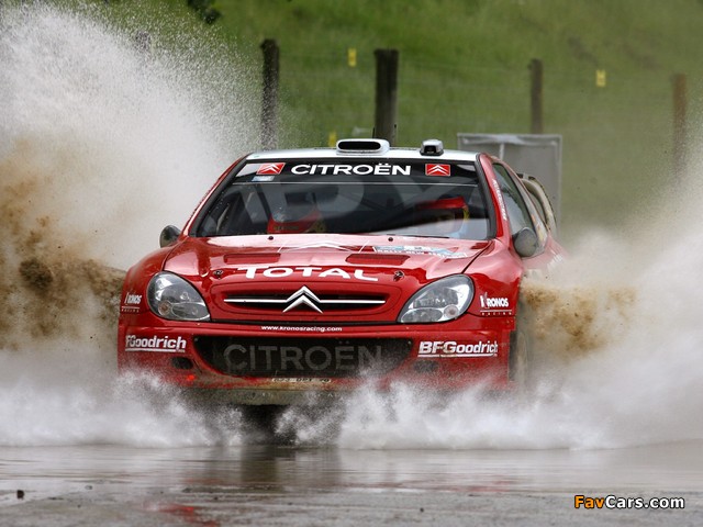 Citroën Xsara WRC 2001–06 wallpapers (640 x 480)