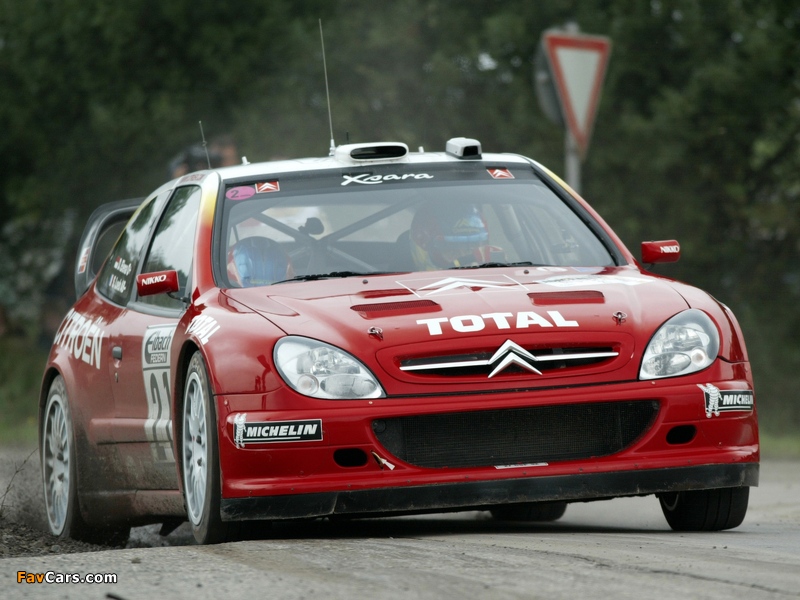 Citroën Xsara WRC 2001–06 wallpapers (800 x 600)