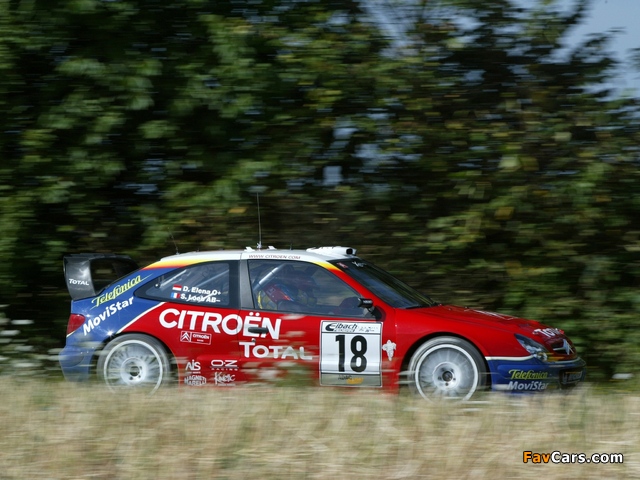 Citroën Xsara WRC 2001–06 wallpapers (640 x 480)