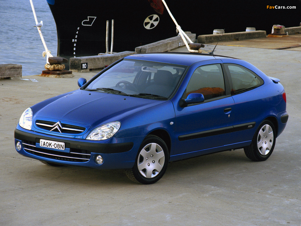 Citroën Xsara VTR AU-spec 2003–04 wallpapers (1024 x 768)